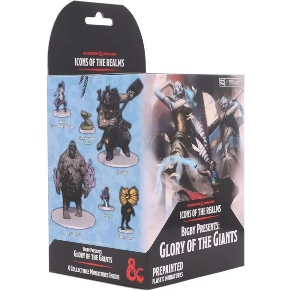 D&D Icons of the Realms: Bigby Presents:Glory of the Giants - 8ct. Booster Brick (Set 27)-96261