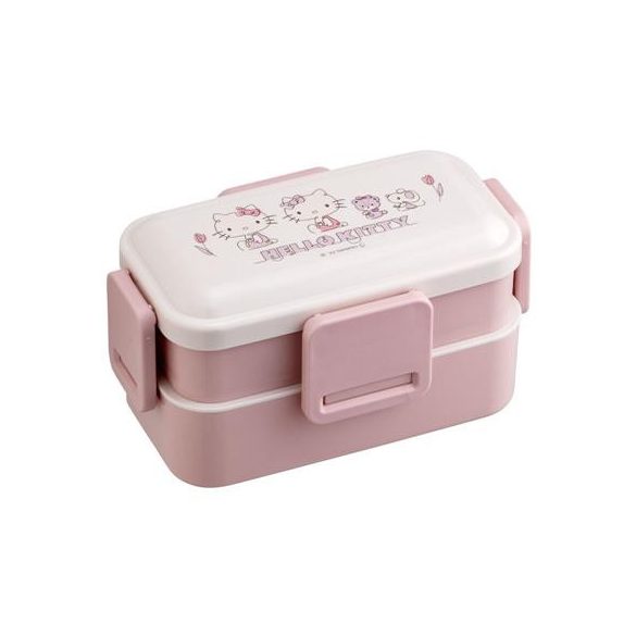 4 locks 2 Layers Lunch box Kitty-chan - Hello Kitty-SKATER-HK-59866