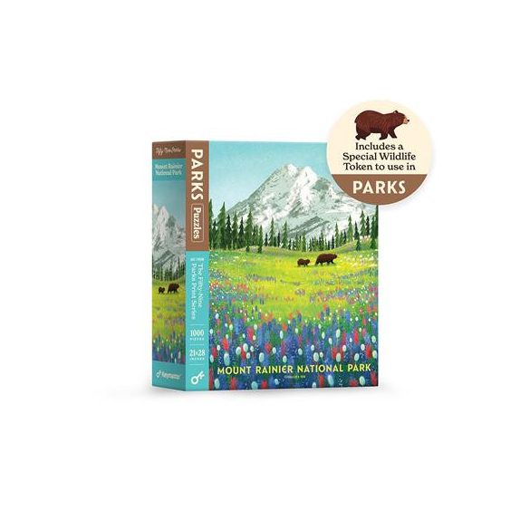 Parks Puzzles - Mount Rainier-KYM05PZ02
