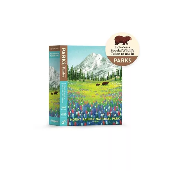 Parks Puzzles - Mount Rainier-KYM05PZ02