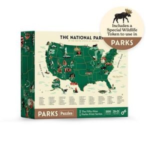 Parks Puzzles - National Parks Map-KYM05PZ03