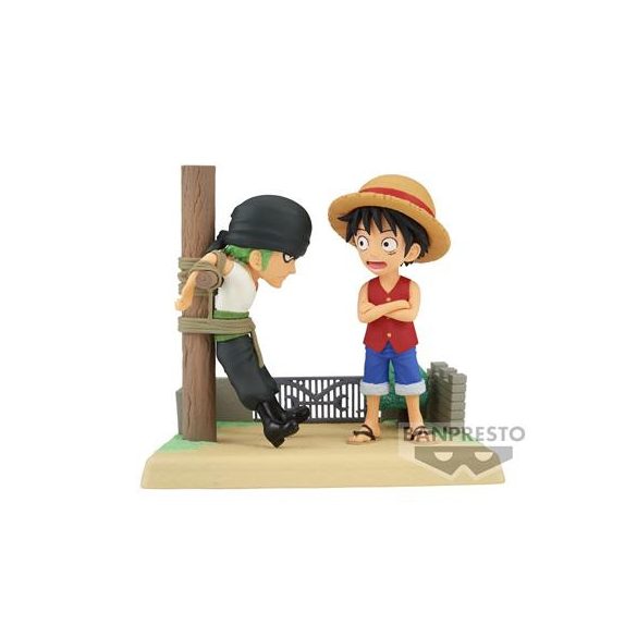 One Piece World Collectable Figure Log Stories-Monkey.D.Luffy&Roronoa Zoro--BP88504P