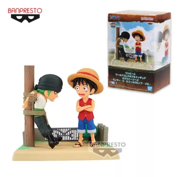 One Piece World Collectable Figure Log Stories-Monkey.D.Luffy&Roronoa Zoro--BP88504P