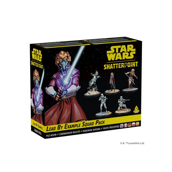 Star Wars Shatterpoint Lead by Example Squad Pack - EN/FR/PL/DE/ES-SWP11