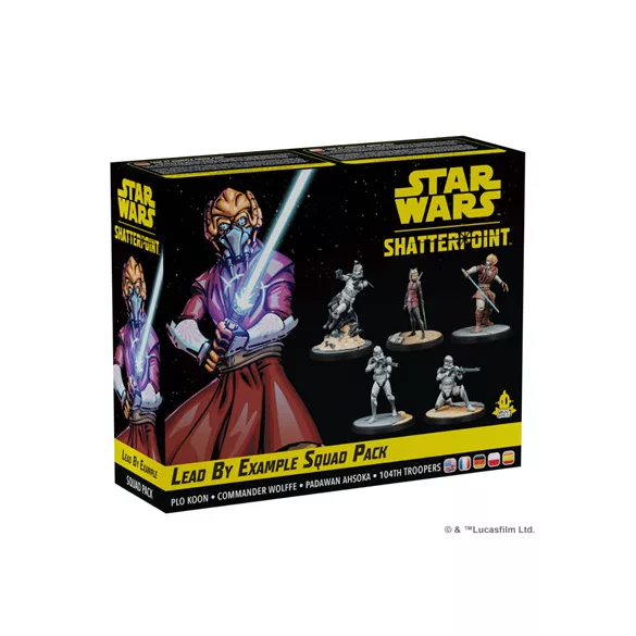 Star Wars Shatterpoint Lead by Example Squad Pack - EN/FR/PL/DE/ES-SWP11