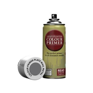The Army Painter - Colour Primer - Plate Mail Metal-CP3008S