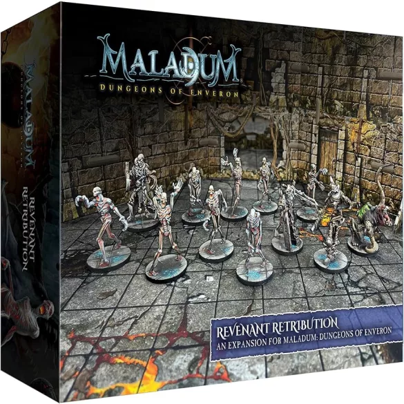 Battle Systems - Maladum: Dungeons of Enveron Starter Set - EN-BSGMDC001