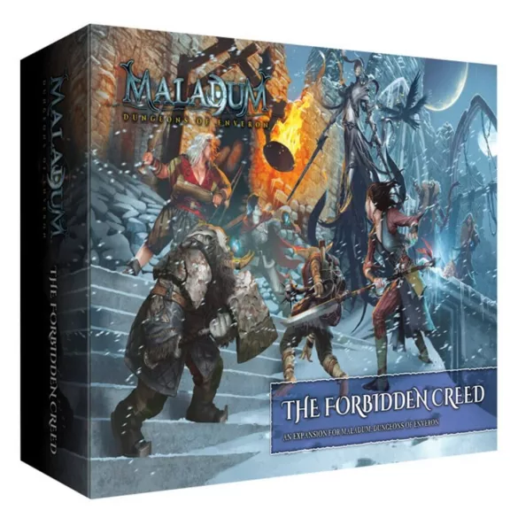 Battle Systems - Maladum: The Forbidden Creed Expansion - EN-BSGMDE003