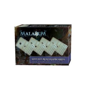 Battle Systems - Maladum: Adventurer Dashboards-BSGMDA001