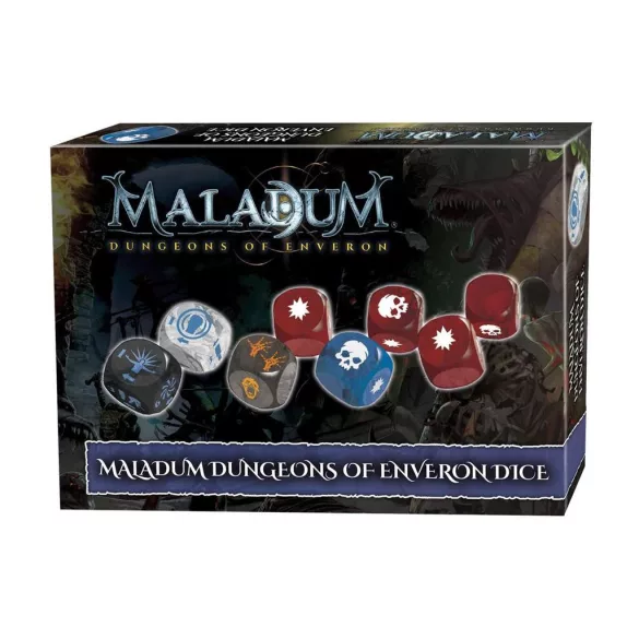 Battle Systems - Maladum: Dungeons of Enveron Dice-BSGMDA002