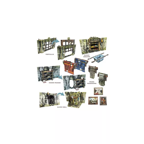 Battle Systems - Crypts and Caverns Dungeon Upgrade Pack-BSTFDE001