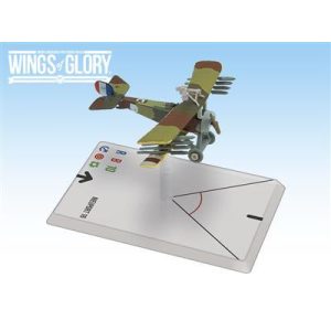 WW1 Wings of Glory Nieuport 16 Escadrille Lafayette Airplane Pack - EN-WGF125C