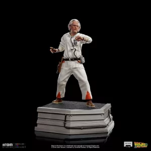 Back to the Future Doc Brown Art Scale 1/10 gyűjtői darab