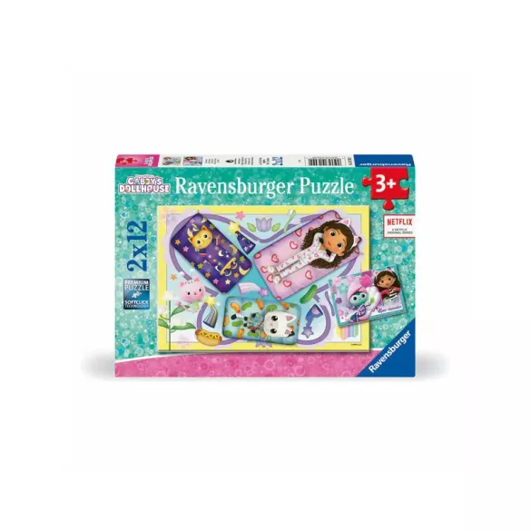 Ravensburger Puzzle - Gabby's Dollhouse 2x12pc-05709