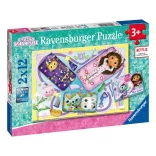 Ravensburger Puzzle - Gabby's Dollhouse 2x12pc-05709