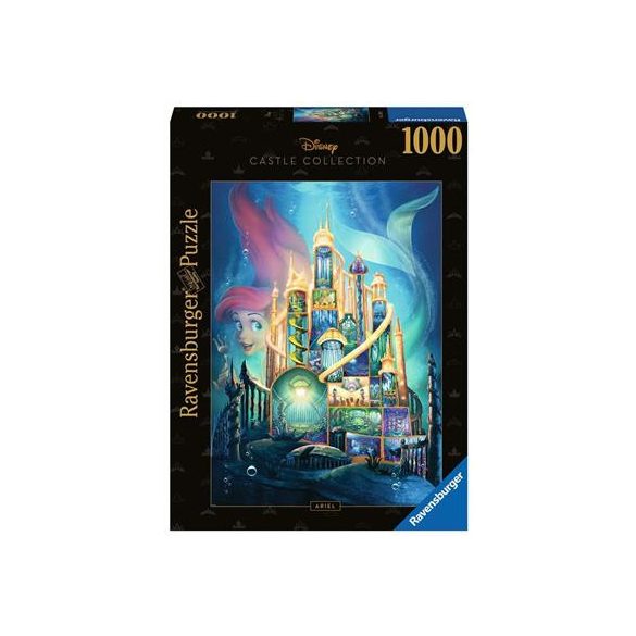 Ravensburger Puzzle - Disney Castles: Ariel 1000pc-17337