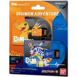 Digimon DIM Card for Digimon Vital Bracelet - Set EX1 Agumon & Gabumon-NT58611