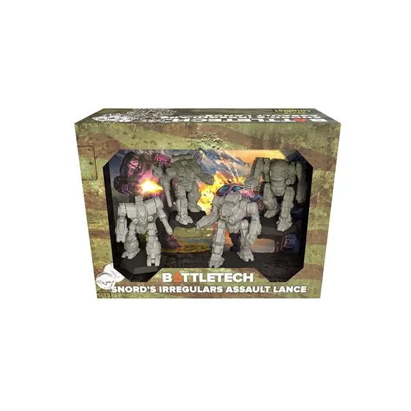 Battletech: Snord’s Irregulars Assault Lance - EN-CAT-35770