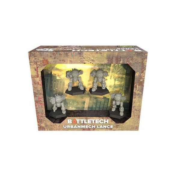 Battletech: UrbanMech Lance Force Pack - EN-CAT-35776