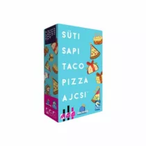 Süti, sapi, taco, pizza, ajcsi BONTOTT társasjáték