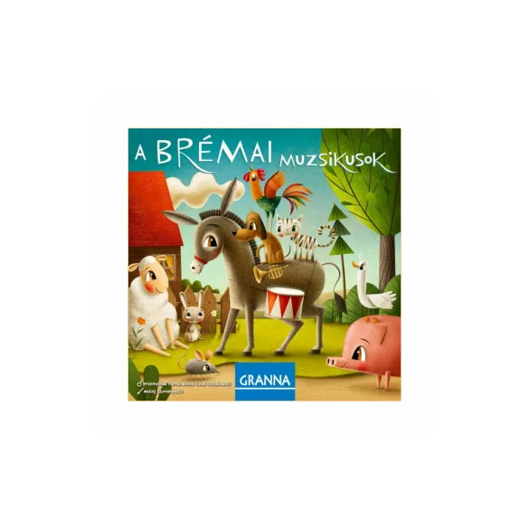 A brémai muzsikusok BONTOTT társasjáték