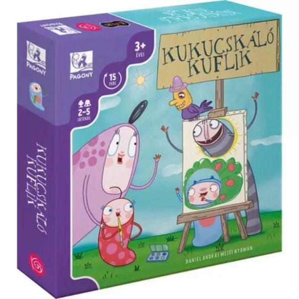 Kukucskáló kuflik BONTOTT társasjáték