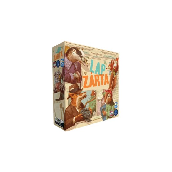 Lapzárta - BONTOTT társasjáték