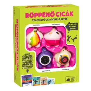 Röppenő cicák BONTOTT társasjáték