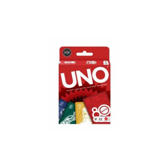 Uno - Mattel 80. évfordulós kiadás - BONTOTT