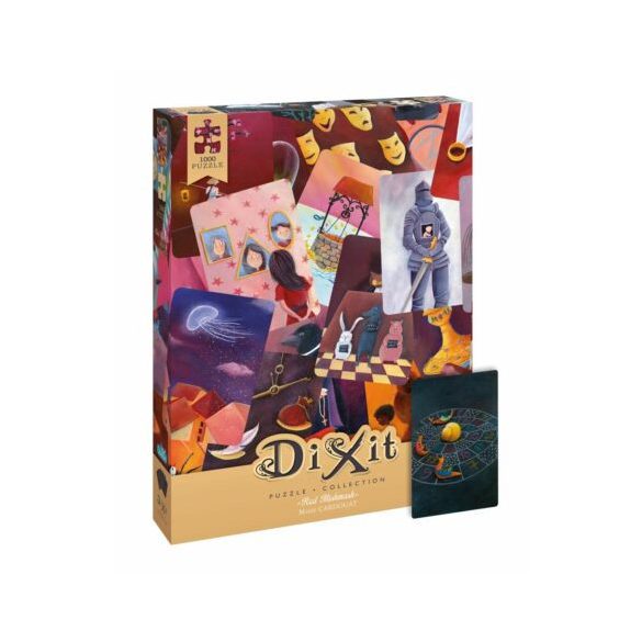 Dixit puzzle 1000 - Skarlát árnyalatok (Red Mishmash - 08)