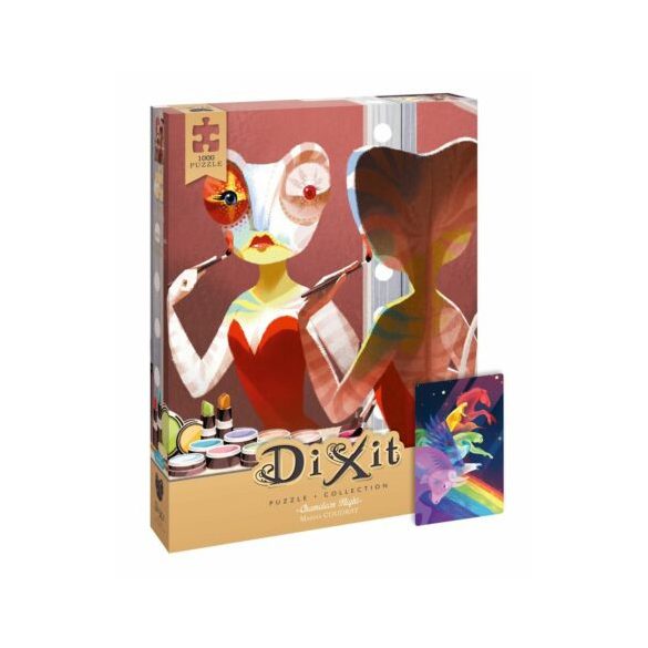 Dixit puzzle 1000 - Két szín között (Chameleon Night - 14)