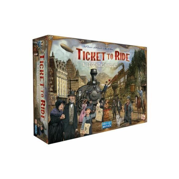 Ticket to Ride Legacy – A legendás nyugat