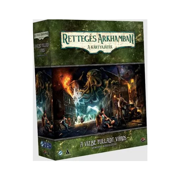 Rettegés Arkhamban - A kártyajáték: A vízbe fulladt város kampány kiegészítő