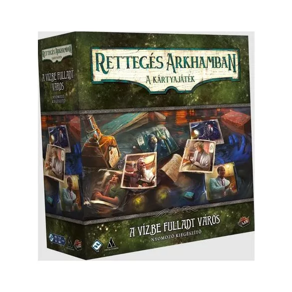 Rettegés Arkhamban - A kártyajáték: A vízbe fulladt város nyomozó kiegészítő