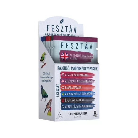 Fesztáv: Rajongói madárkártyapakli 1. szett