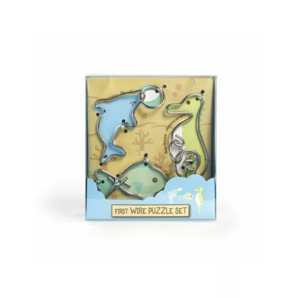 First Wire Puzzle Szett – Vízi állatok