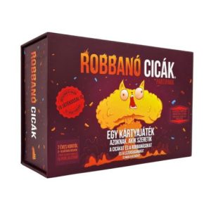 Robbanó cicák – partipakk