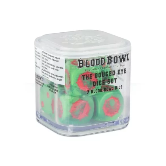 Blood Bowl: The Gouged Eye Dice Set