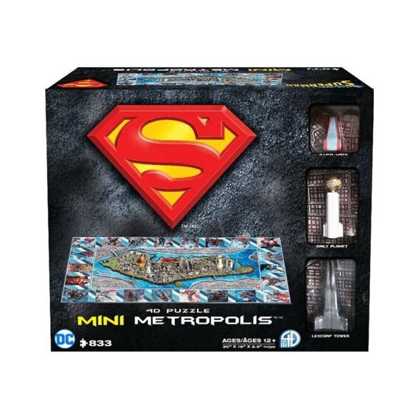 4d Cityscape Puzzle: Mini Metropolis