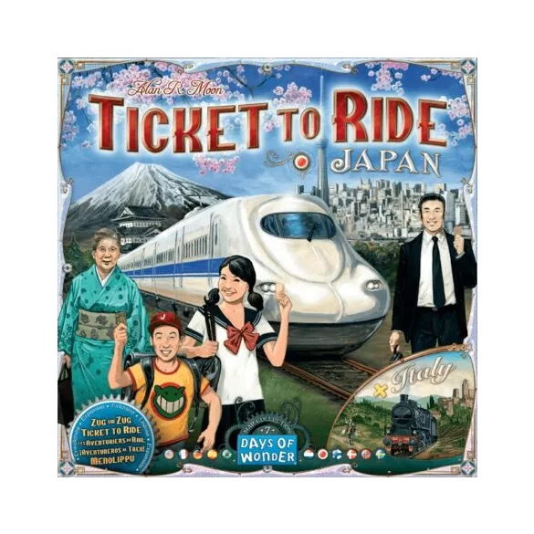 Ticket to Ride Map Collection 7: Japan & Italy