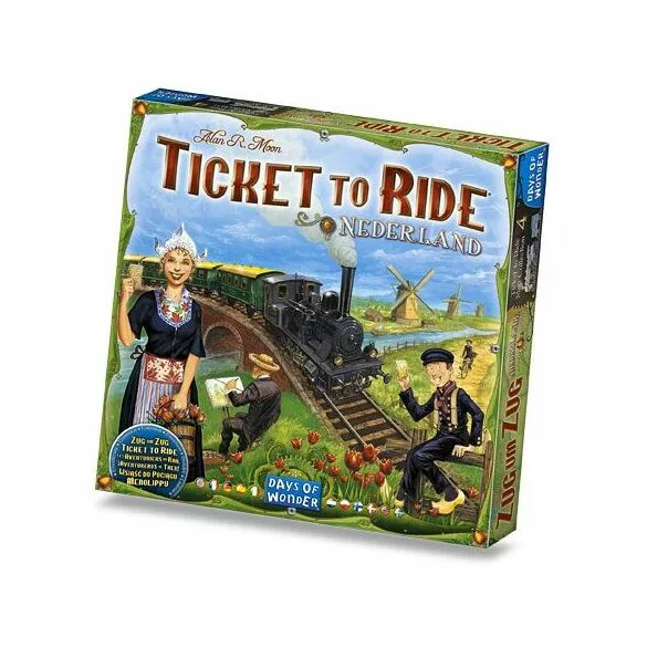 Ticket to Ride Map Collection 4: Nederlands