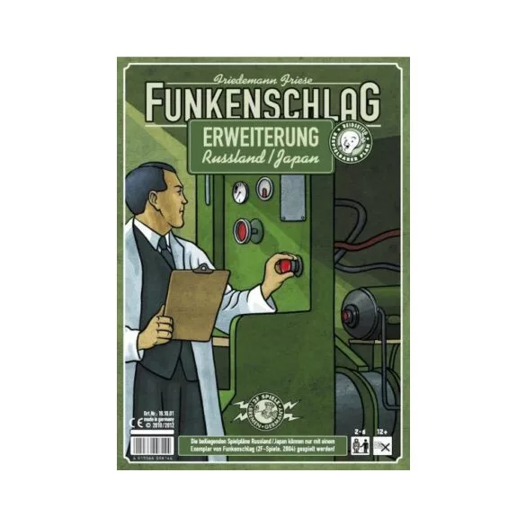 Funkenschlag (Power Grid) 6. kiegészítő: Oroszország/Japán