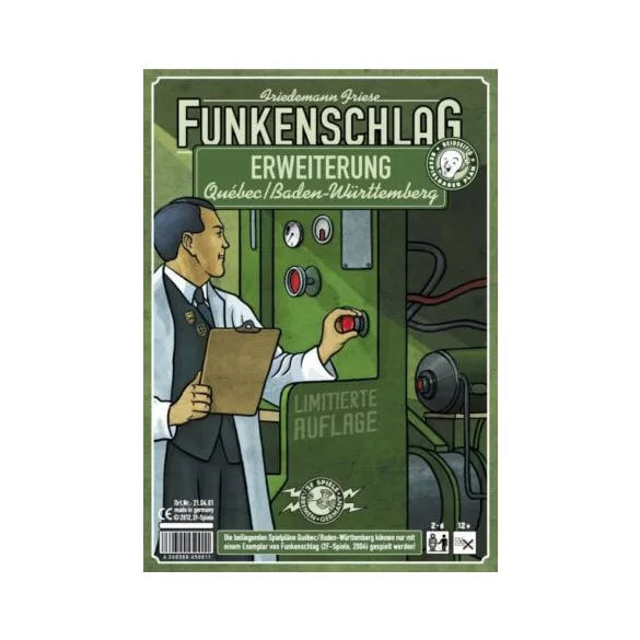 Funkenschlag (Power Grid): Quebec/Baden-Württemberg