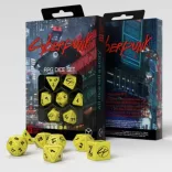 Dobókocka készlet - Cyberpunk Red Danger Zone (7 db-os szett)
