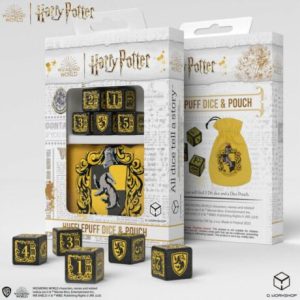 Dobókocka készlet tartózsákkal, Harry Potter: Hufflepuff