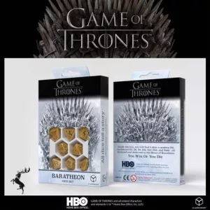Dobókocka készlet, GoT Baratheon szett