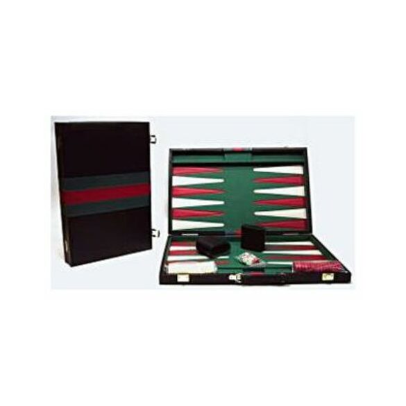 Backgammon, 46x30 cm-es műbőr koffer - 605503