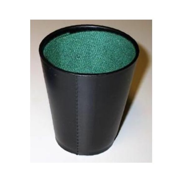 Kockavető pohár, fekete 730603