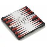 Backgammon, 16x16 cm-es, hordozható - 600502
