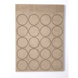 MDF alap - Kör d28,5 - 20 db